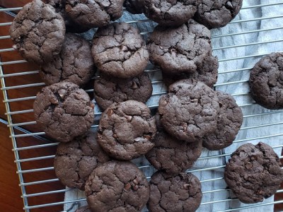 Double Chocolate Chip Cookies
